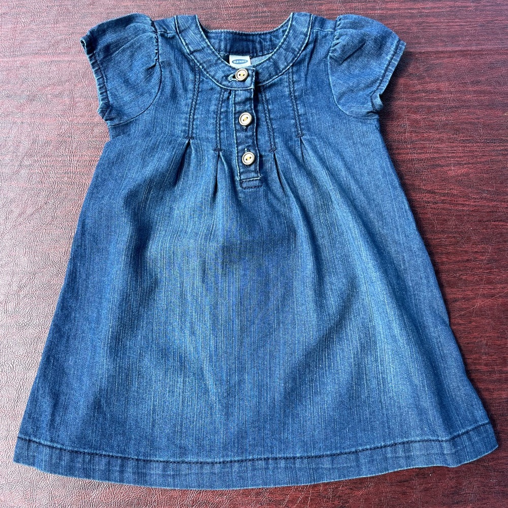 Baby Girl Blue Jean Dress